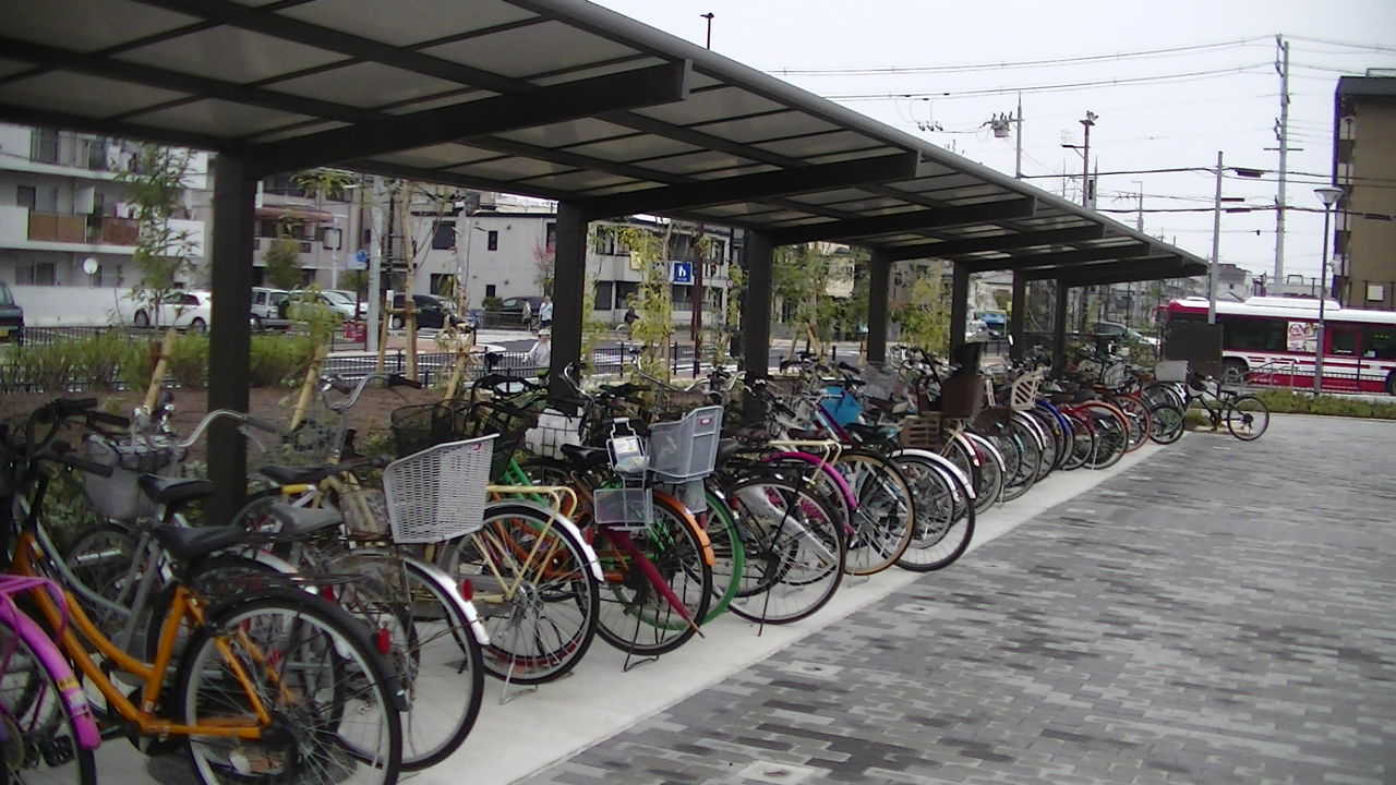 岩倉 駅 自転車