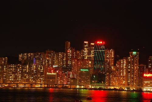香港島夜景01