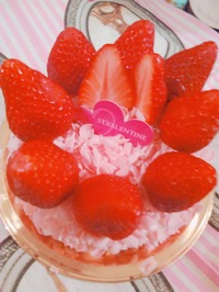 バレンタインケーキ