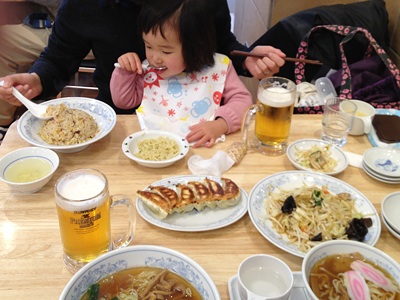 昼からビール!!