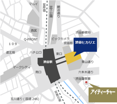 アイティーチャー略地図