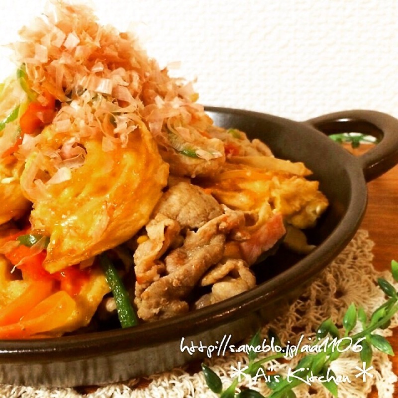 ご飯がすすむ♡イタリアン風な麩チャンプル♡