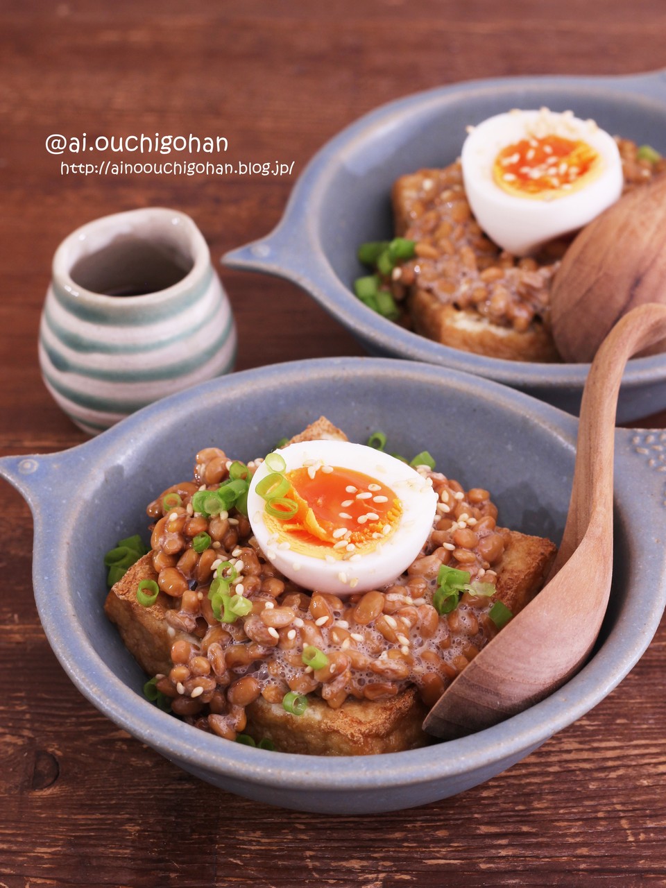 レシピ 丸ごと納豆厚揚げ 厚揚げ おつまみ ズボラ飯 お酒 納豆