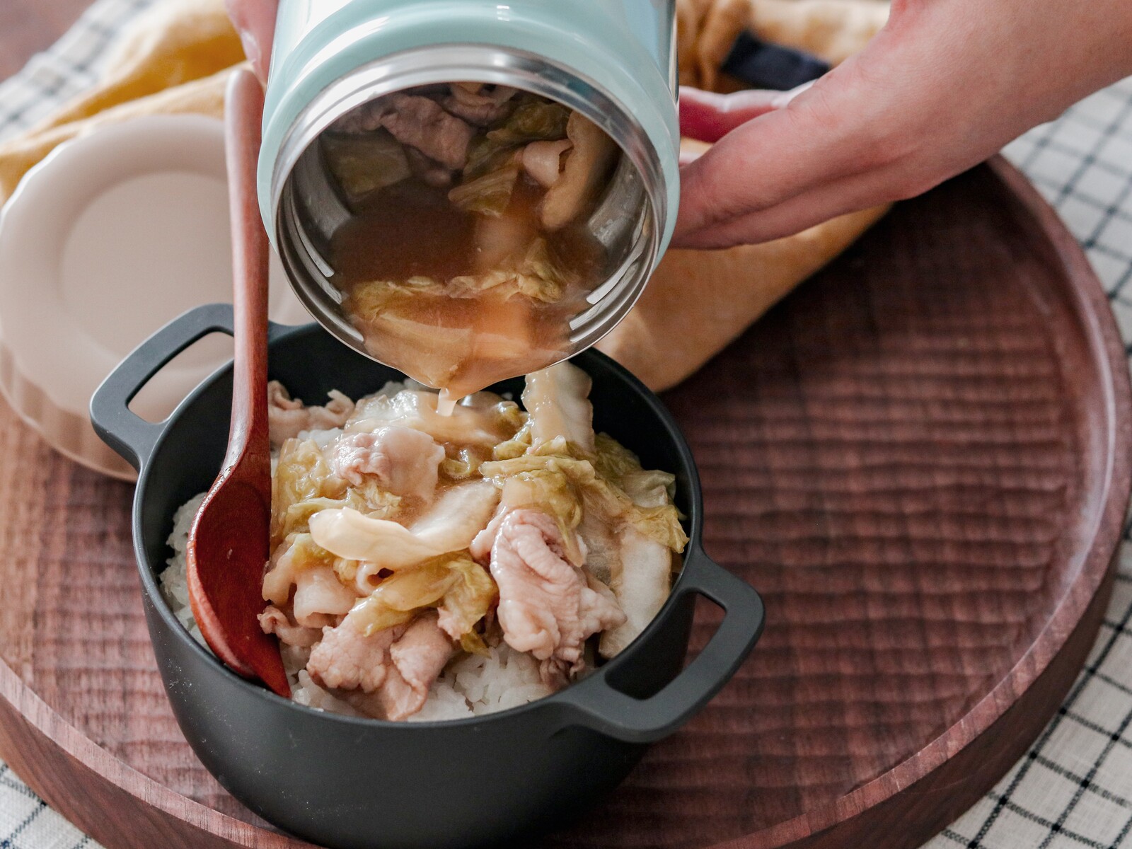 サーモス スープジャーで豚肉と白菜のあんかけ丼弁当 Pr あいのおうちごはん Powered By ライブドアブログ サーモス スープジャーで豚肉と白菜のあんかけ丼弁当 Pr あいのおうちごはん Powered By ライブドアブログ