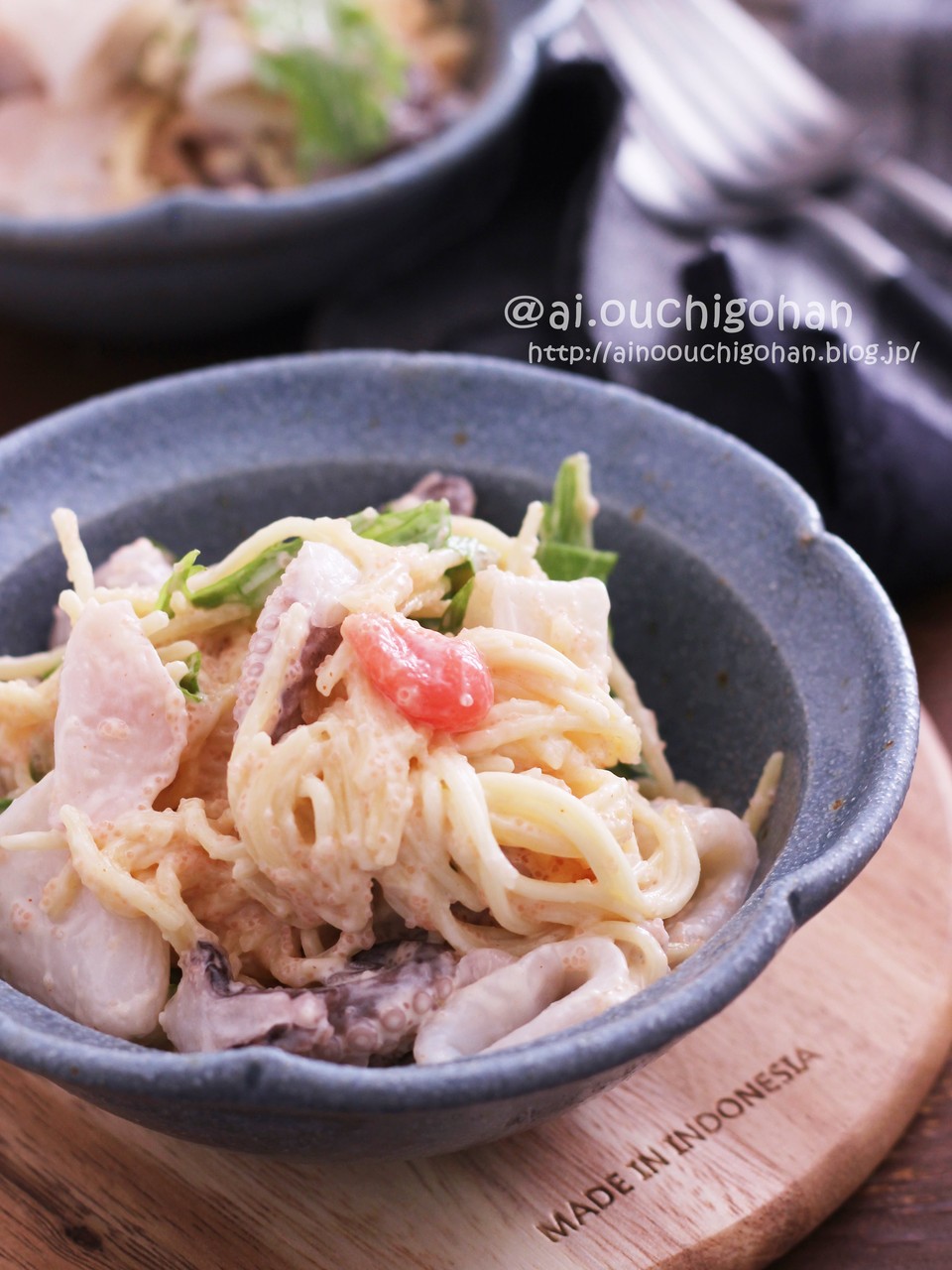 レシピ 明太いかのデリ風サラスパ サラスパ サラダ デリ風 Salad 明太子 あいのおうちごはん Powered By ライブドアブログ