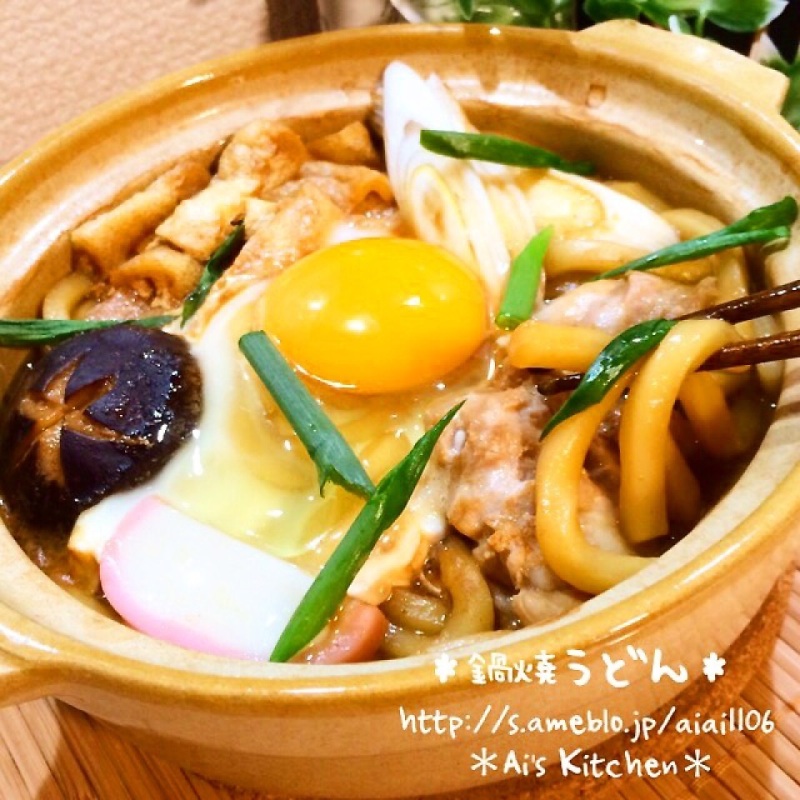 ♡お知らせ♡鍋部♡茅乃舎さんの野菜出汁で鍋焼きうどん♡