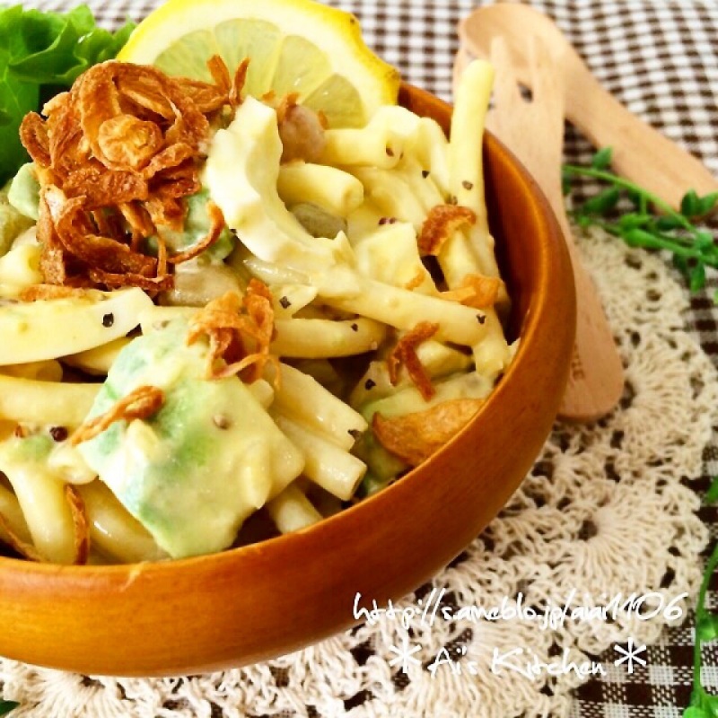 ちょっとおしゃれな♡アボカドのマカロニサラダ♡