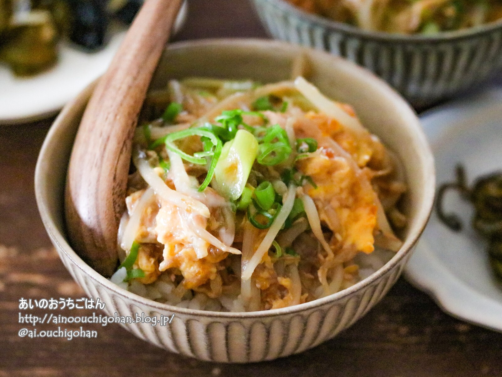 超ズボラ丼 もやしとツナの卵とじつゆだく丼 あいのおうちごはん Powered By ライブドアブログ