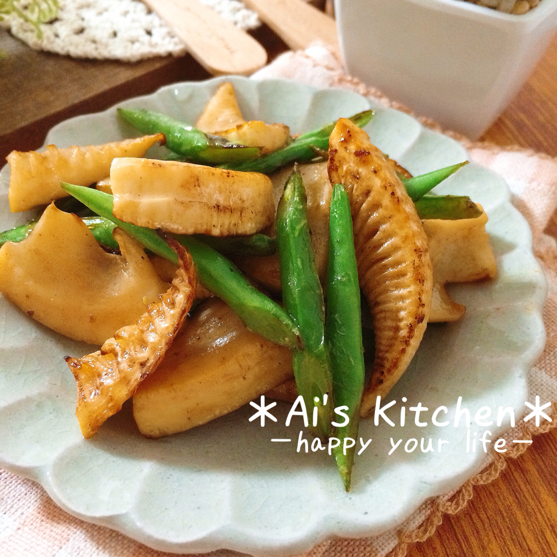 さっと出せる副菜 簡単シンプルレシピ たけのこのバターしょうゆ炒め あいのおうちごはん Powered By ライブドアブログ