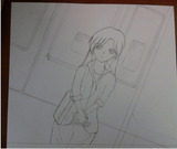 千早下描き