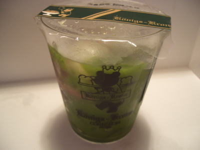 ケーニヒス・クローネ 松坂屋本店の白玉入り抹茶ゼリー