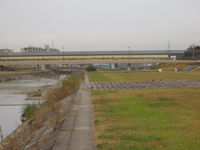 河川敷.