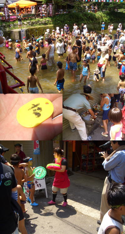 水中宝探し大会