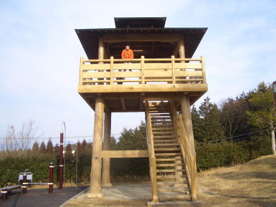 恵那峡サービスエリアの見晴台