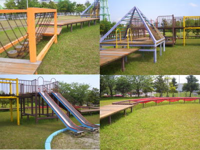 南浜緑地公園の遊具