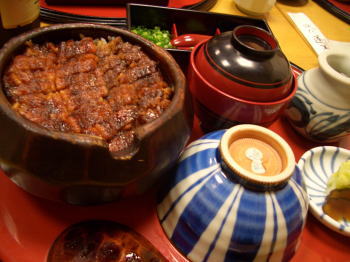 あつた蓬莱軒 松坂屋店のひつまぶし