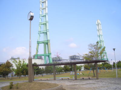 知多市にある中電知多火力発電所