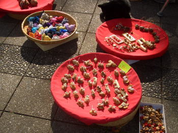 ねずみの置物など