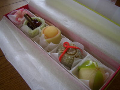 華かざりと言う和菓子