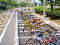 瀬戸市交通児童遊園の自転車