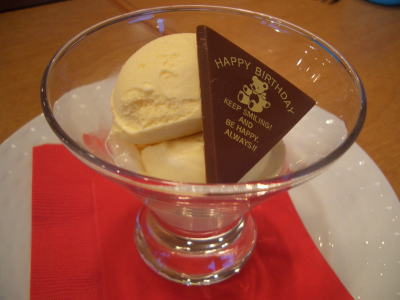 ココス 名東よもぎ台店のバースディプレゼント