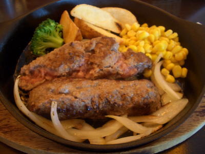 超レアなハンバーグランチ