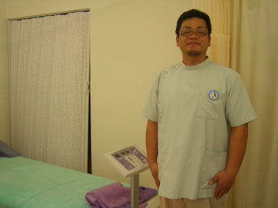 えがお整骨院の院長さん