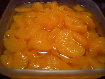 アミカ尾張旭店のみかんの缶詰の中身