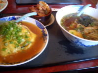 バーミヤン 春日井東店の天津飯定食