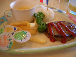 キッズハンバーグプレート