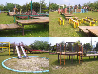 南浜緑地公園の遊具