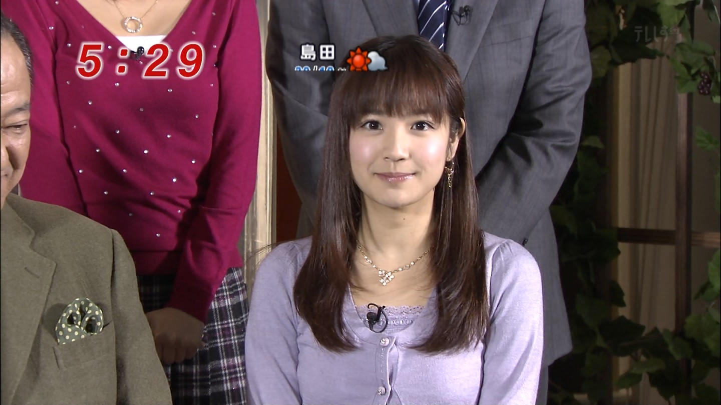 長野美郷 めざましテレビ アンシンメトリーな髪型 キャプ茶