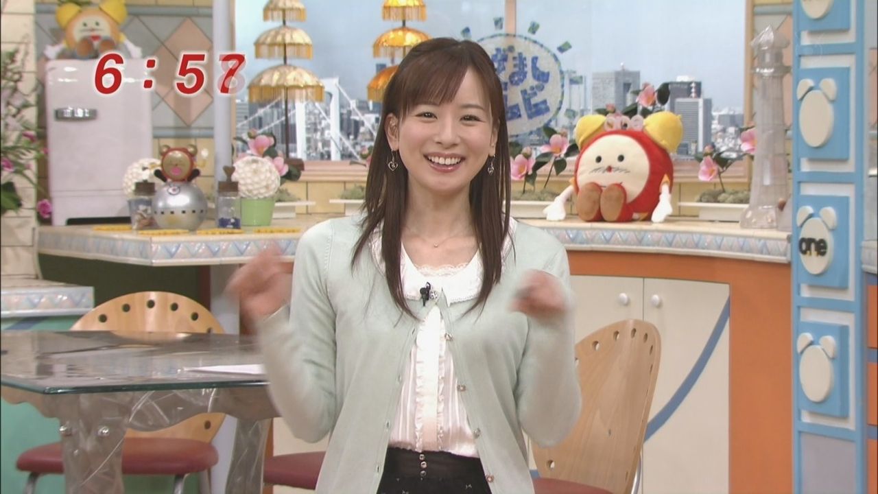 皆藤愛子 めざましテレビ キャプ茶 2号館