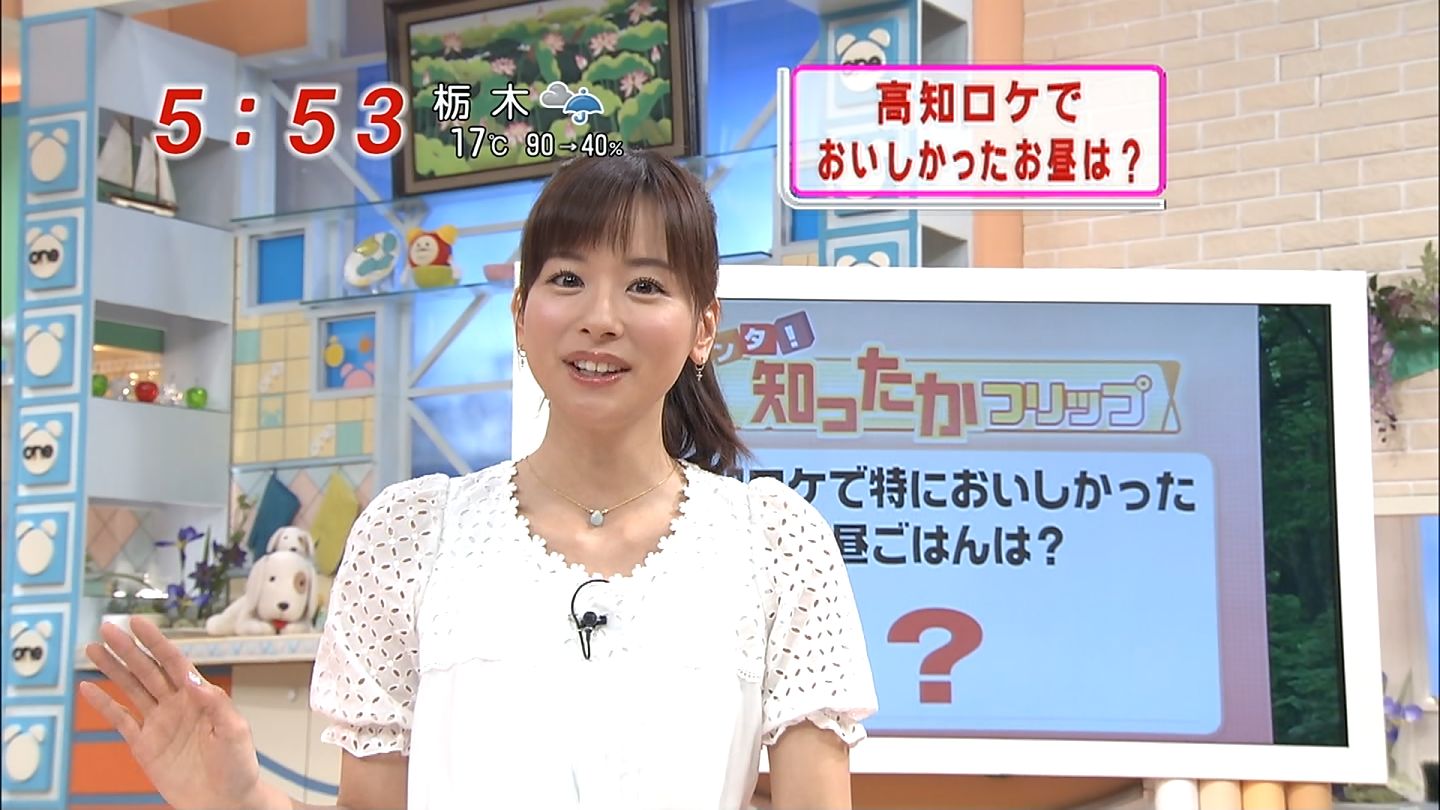 皆藤愛子 めざましテレビ キャプ茶 3号館