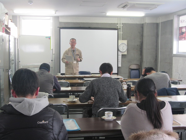 冬期研修の様子