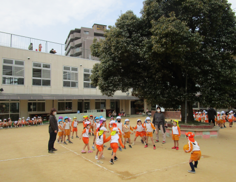 明石　保育園　ドッヂ