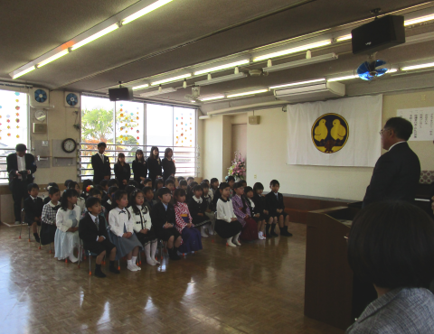 明石　保育園　卒園式１