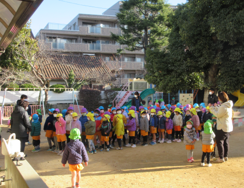明石 保育園 園庭