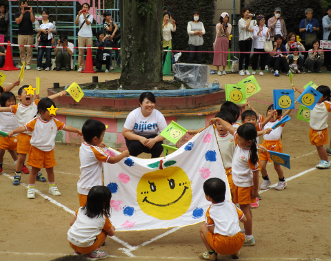 保育園 運動会 ダンス1