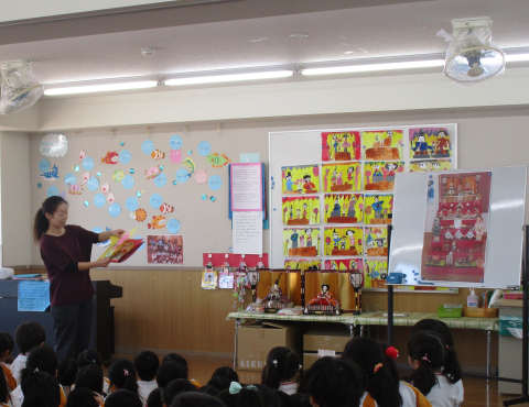 明石 保育園 ひなまつり1