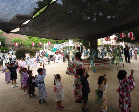 明石　保育園　園庭