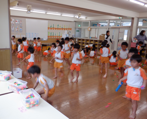 明石 保育園 片付け