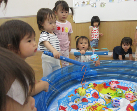 明石　保育園　お部屋遊び