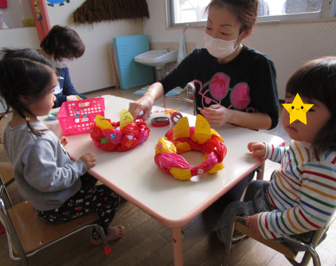 明石 保育園 お制作