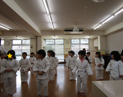 明石 保育園 少林寺拳法1