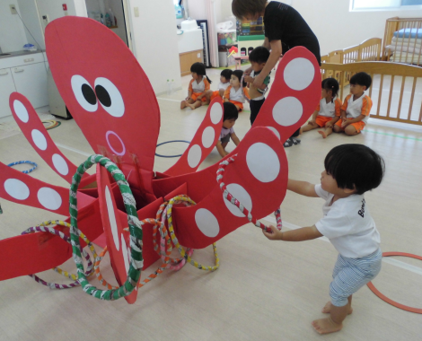 明石 保育園 夏祭り