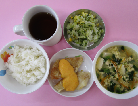明石 保育園 給食