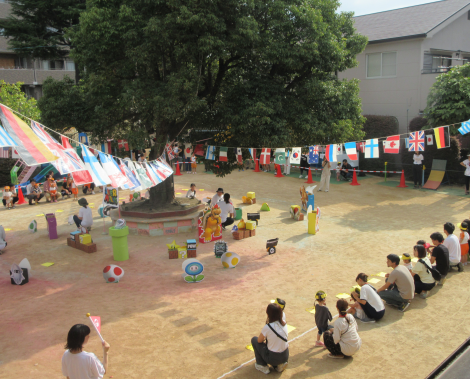 明石 保育園 園庭