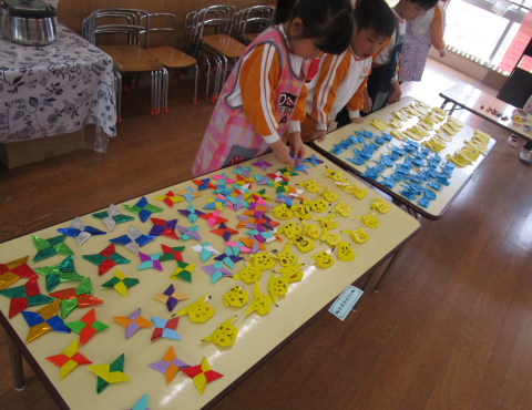 明石　保育園　制作