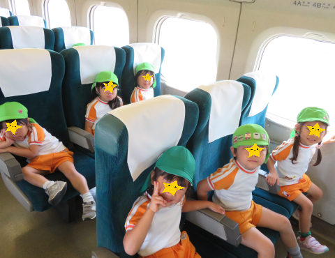 明石　保育園　新幹線２